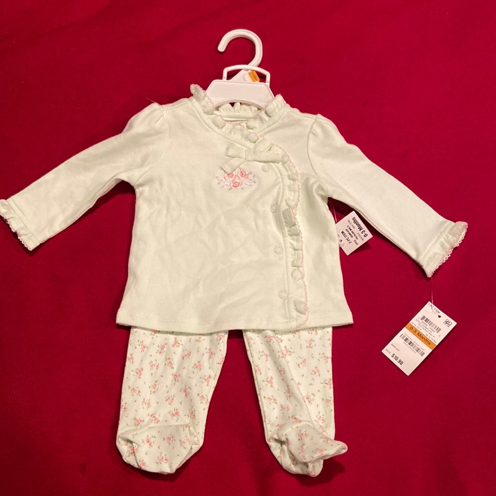 Super Cute - light green - 2 piece first impressions set